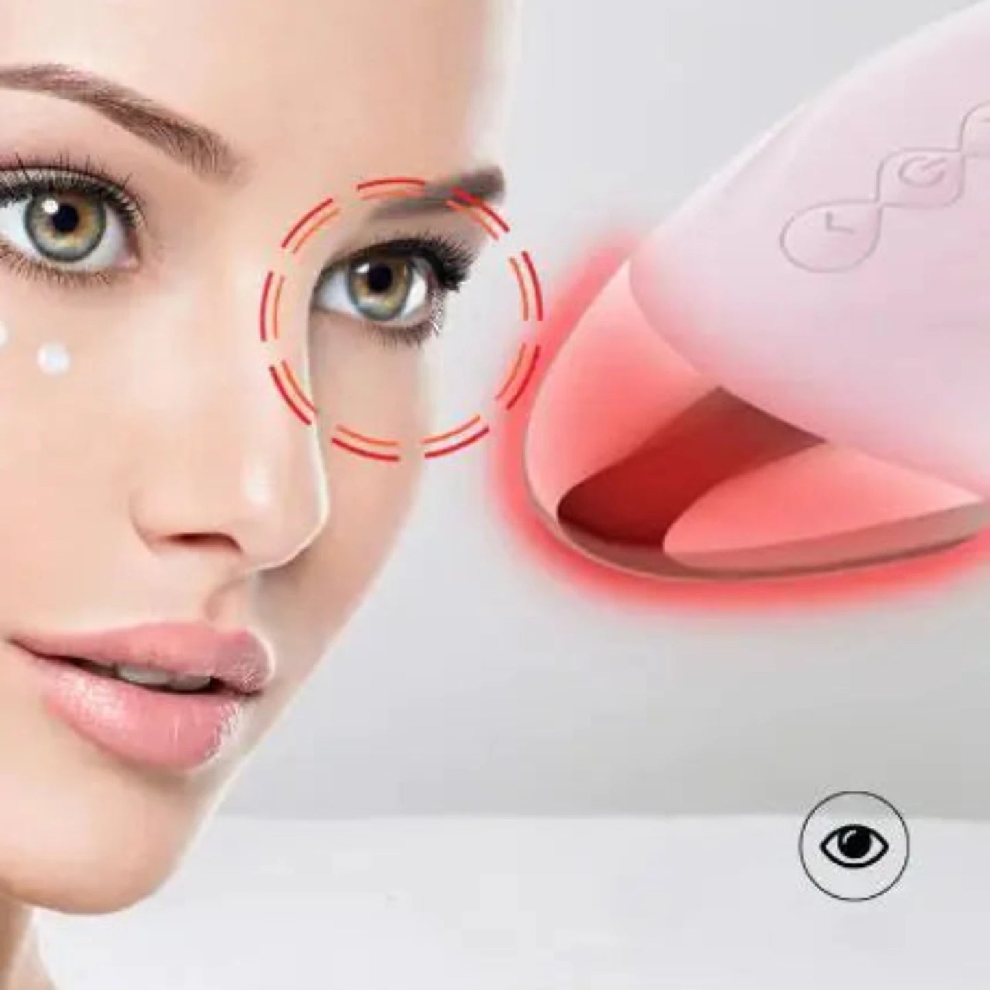 Sonic Facial Silicone Brush ultrasonic Vibration Facial Massager