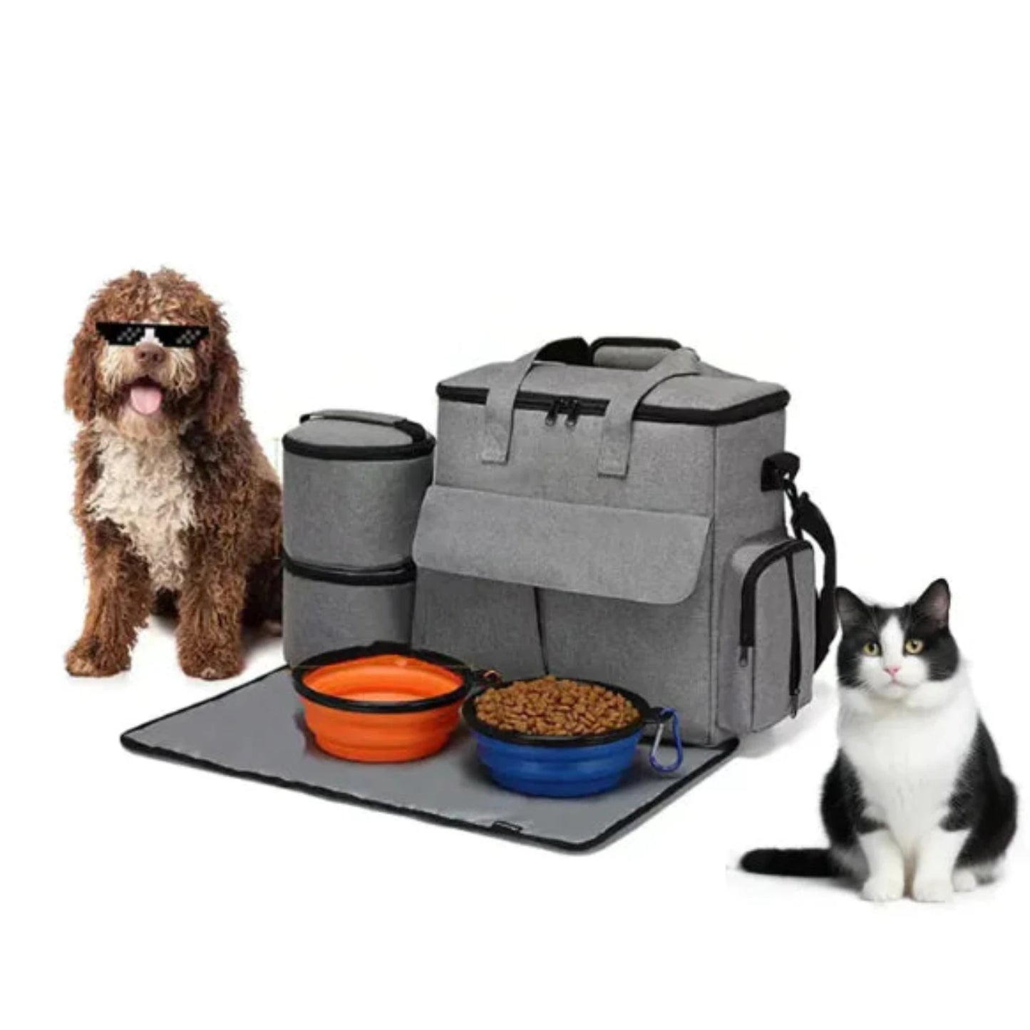 Paws & Pals Ultimate Dog Travel Backpack Kit