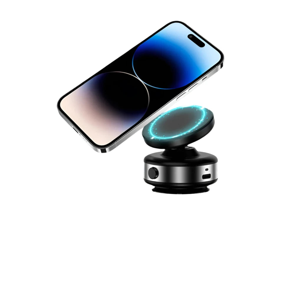 Car Magnetic Phone Holder with Vacuum Adsorption