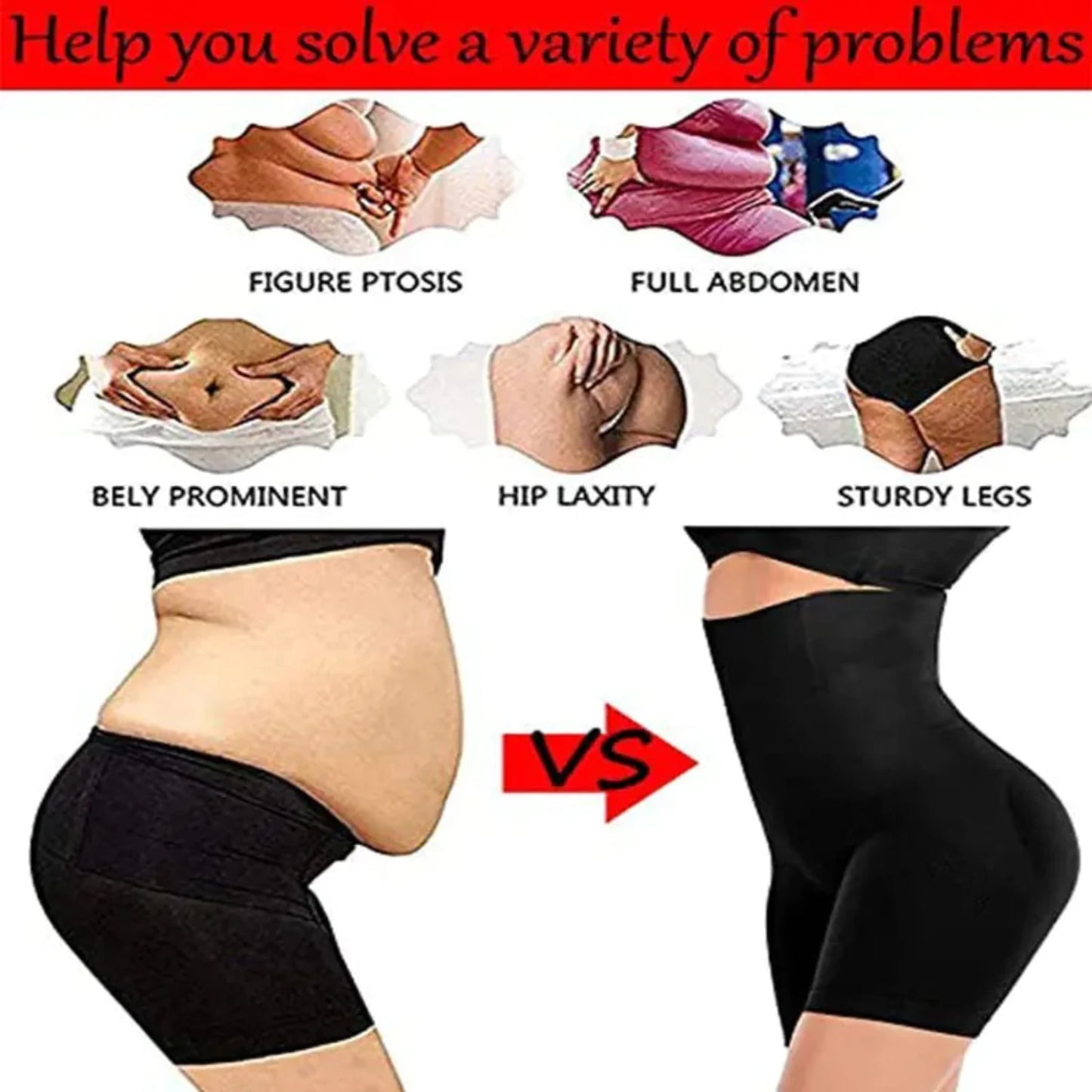 Women's Waist Trainer and Butt Lifter - Shapewear Lingerie