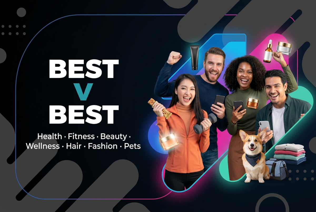 BEST V BEST for health, fitness, beauty, wellness, hair, fashion, and pets.
