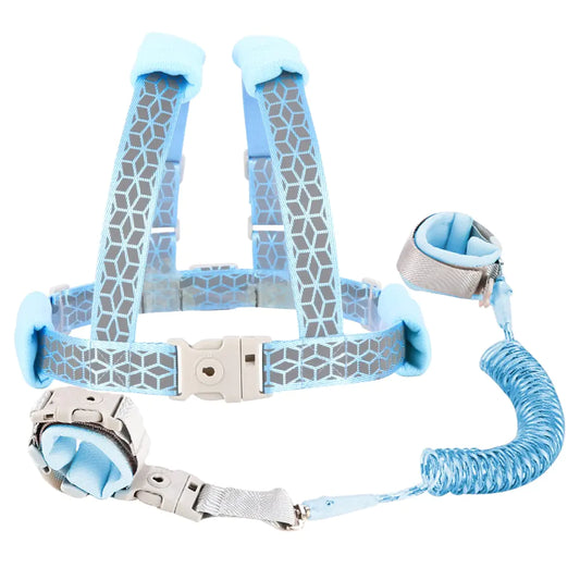 Reflective Toddler Leash: Anti-Lost Wristband Baby Safety Harnesses & Leashes