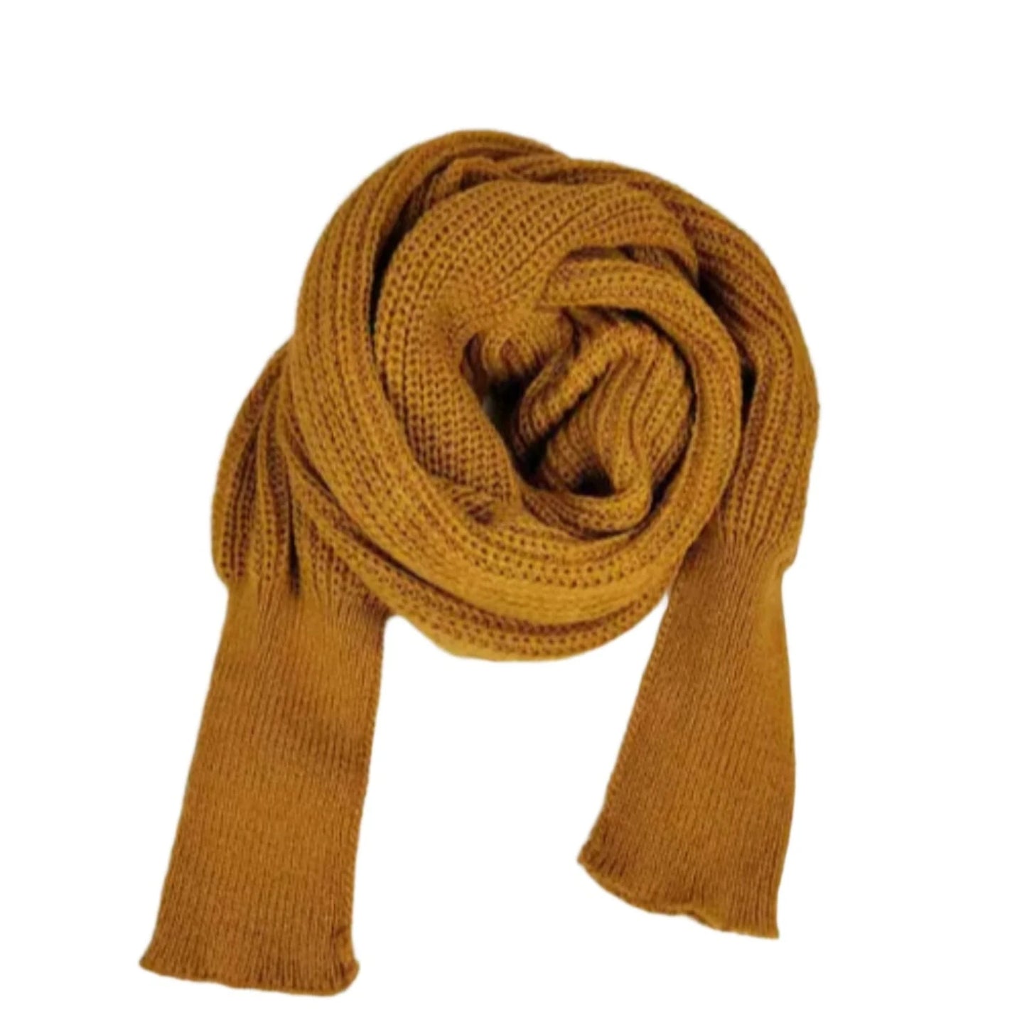 Stylish Knit Wool Scarf Shawl with Sleeves